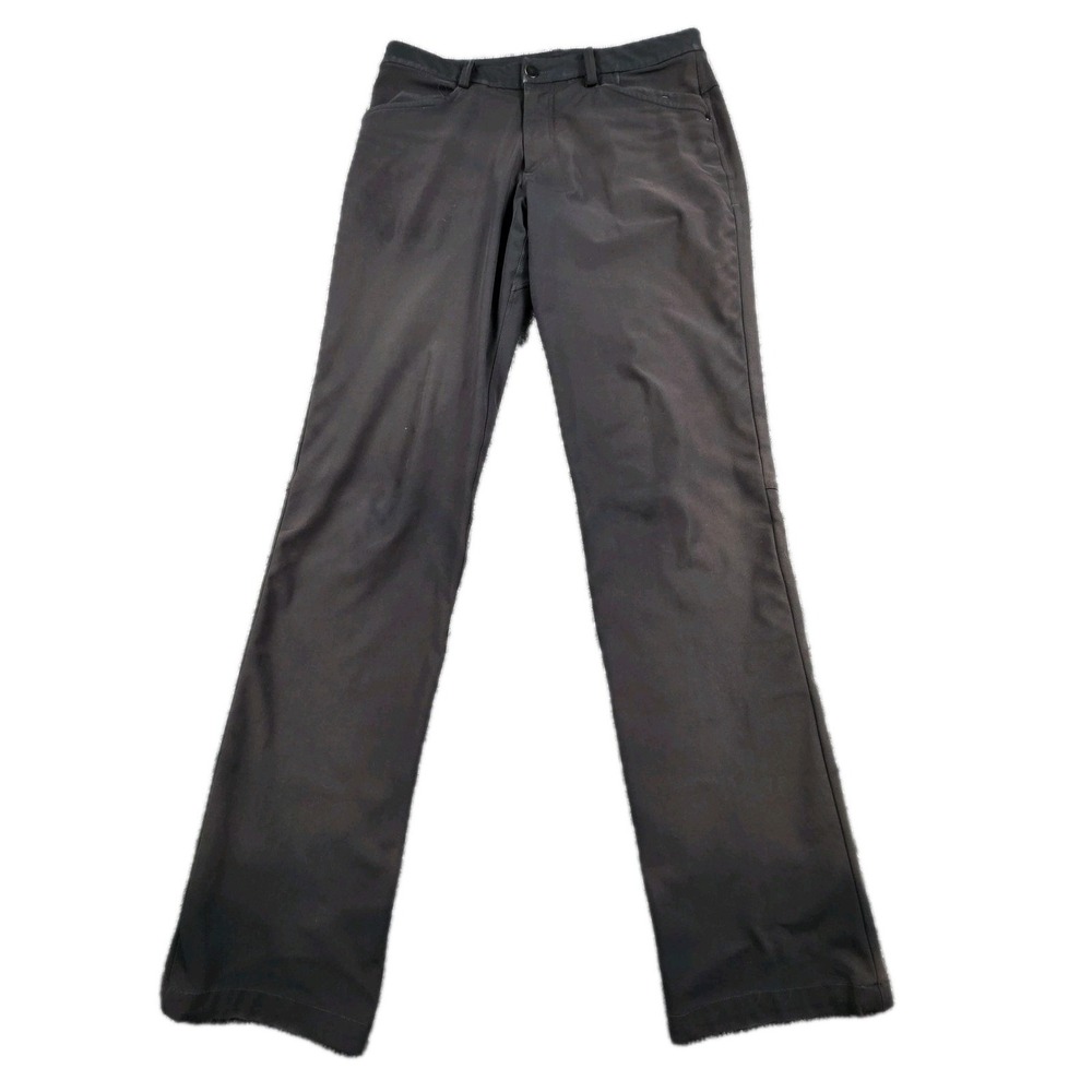 Lululemon ABC Pants 32x32 Mens Classic Fit‎ Warpstreme Gray Stretch **FADED**